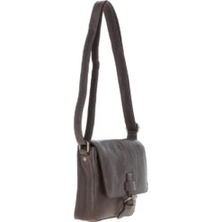 Aswood Leather Crossbody Bag Brown: Dom -Luxe Style Central aswood leather crossbody bag brown dom p6978 25789 image