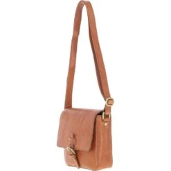 Aswood Leather Crossbody Bag Tan: Dom -Luxe Style Central aswood leather crossbody bag tan dom p6979 25792 image