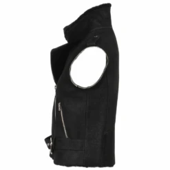 Belted Biker 2-in-1 Biker Pilot Jacket Black/snu : Luna -Luxe Style Central belted biker 2 in 1 biker pilot jacket black snu luna p1492 6695 image