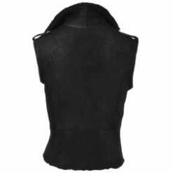 Belted Biker 2-in-1 Biker Pilot Jacket Black/snu : Luna -Luxe Style Central belted biker 2 in 1 biker pilot jacket black snu luna p1492 6697 image