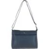 Bridge Croc Print Leather Shoulder Bag Navy/croc: MC2 -Luxe Style Central bridge croc print leather shoulder bag navy croc mc2 p6836 25264 image