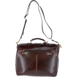 Classic Leather Doctors Work Bag Brandy : Dextor -Luxe Style Central classic leather doctors work bag brandy dextor p2417 11065 image