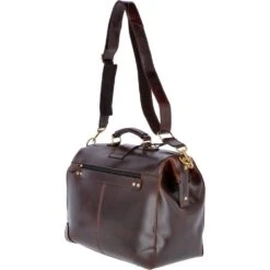 Classic Leather Doctors Work Bag Brandy : Dextor -Luxe Style Central classic leather doctors work bag brandy dextor p2417 11066 image