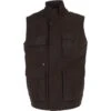 Eight Pocket Leather Gilet Brown/waxy : Serengeti -Luxe Style Central eight pocket leather gilet brown waxy serengeti p3931 18795 image