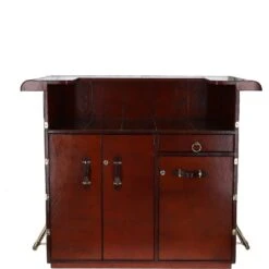 Featured Products -Luxe Style Central exquisite leather bar counter chestnut vita opulenta p7709 27854 image