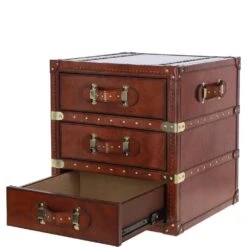 Featured Products -Luxe Style Central exquisite vintage bedside leather drawer chestnut tbz1uco578 p7705 27824 image