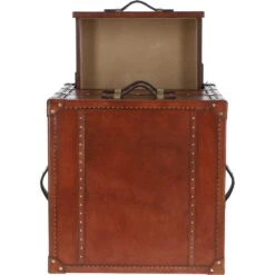 Exquisite Vintage Bedside Leather Drawer Chestnut: TBZ1UCO578 -Luxe Style Central exquisite vintage bedside leather drawer chestnut tbz1uco578 p7705 27829 image