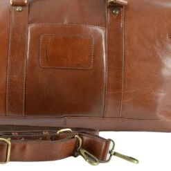 Extra Large Leather Travel Holdall Chestnut/vt: 2081 -Luxe Style Central extra large leather travel holdall chestnut vt 2081 p4362 18672 image