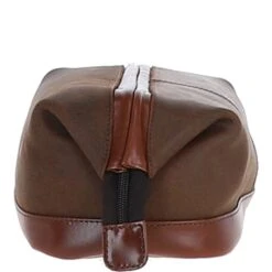 Cow Oily Leather Wash Bag Brown/Brandy Buff: FEN-787 10 Cow Oily Leather Wash Bag Brown/Brandy Buff: FEN-787 -Luxe Style Central fenland cow oily leather wash bag brown brandy buff fen 787 p5706 20287 image
