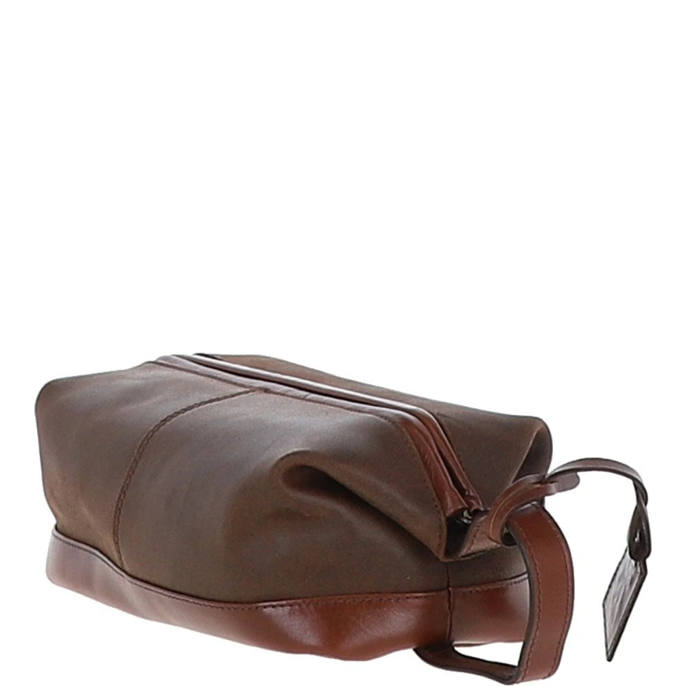 Cow Oily Leather Wash Bag Brown/Brandy Buff: FEN-787 7 Cow Oily Leather Wash Bag Brown/Brandy Buff: FEN-787 - Image 5