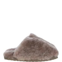 Ladies Classic Sheepskin Scuffs Taupe: FSS -Luxe Style Central fenland ladies classic sheepskin scuffs taupe fss p6014 21498 image