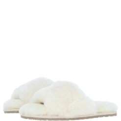 Ladies Sheepskin Sliders Beige: Suzy