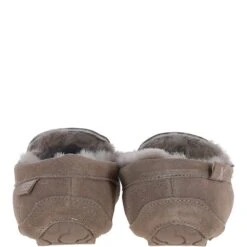 Ladies Suede Sheepskin Loafers Mink: FLSL -Luxe Style Central fenland ladies suede sheepskin loafers mink flsl p6008 21464 image