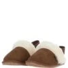 Real Sheepskin Wool Mule Slippers Chestnut: Elena