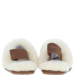 Real Sheepskin Wool Mule Slippers Chestnut: Elena -Luxe Style Central fenland real sheepskin wool mule slippers chestnut elena p8012 28523 image