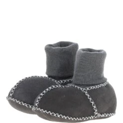 Unisex Kids Sheepskin Booties Grey: Cuties 11 Unisex Kids Sheepskin Booties Grey: Cuties -Luxe Style Central fenland unisex kids sheepskin booties grey cuties p5712 20369 image