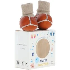 Unisex Kids Sheepskin Booties Mustard: Cuties -Luxe Style Central fenland unisex kids sheepskin booties mustard cuties p5715 20393 image
