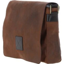 Five Pocket Carry All Leather Messenger Bag Oily Brown : Peter 13 Five Pocket Carry All Leather Messenger Bag Oily Brown : Peter -Luxe Style Central five pocket carry all leather messenger bag oily brown peter p7345 26916 image