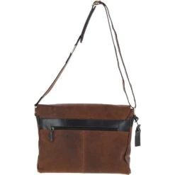 Five Pocket Carry All Leather Messenger Bag Oily Brown : Peter 14 Five Pocket Carry All Leather Messenger Bag Oily Brown : Peter -Luxe Style Central five pocket carry all leather messenger bag oily brown peter p7345 26917 image