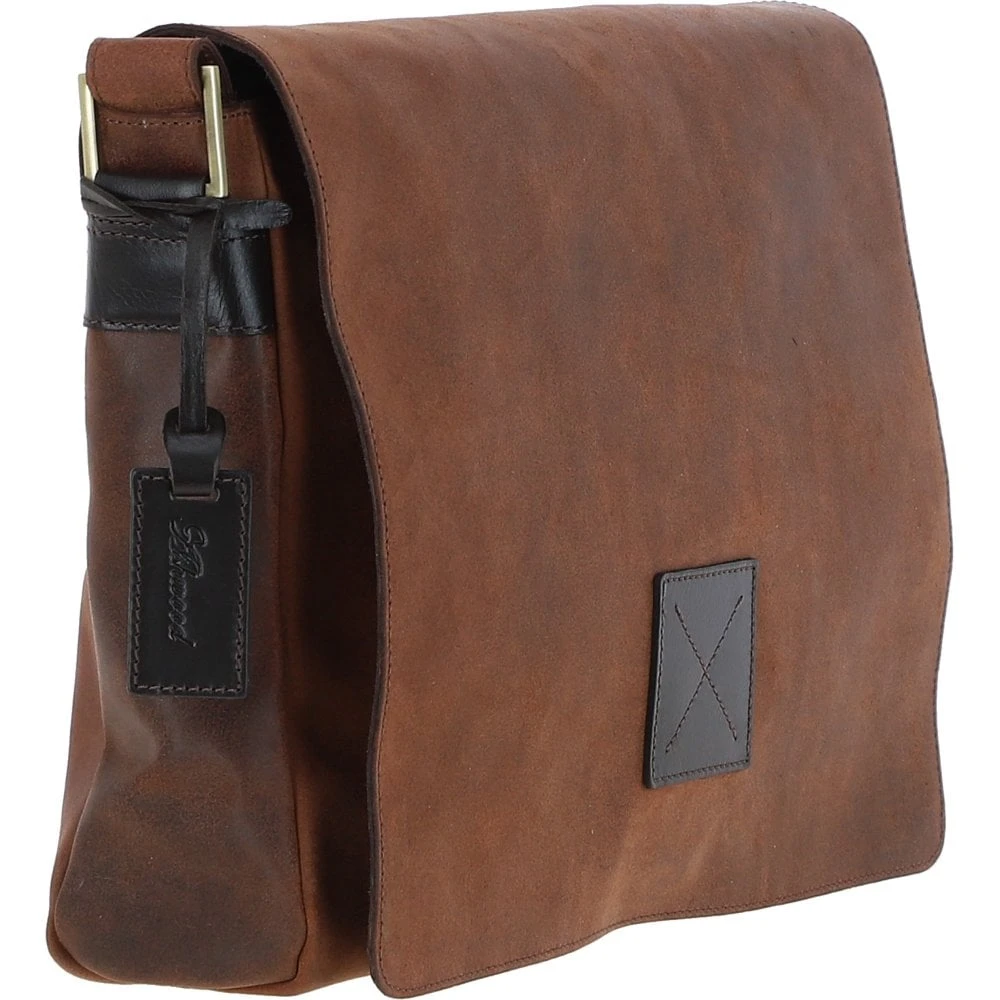 Five Pocket Carry All Leather Messenger Bag Oily Brown : Peter 10 Five Pocket Carry All Leather Messenger Bag Oily Brown : Peter - Image 8