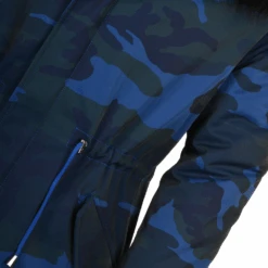 Hooded Raccoon Fur Camouflage Parka Blue/blk: Nemesis -Luxe Style Central hooded raccoon fur camouflage parka blue blk nemesis p1446 6408 image