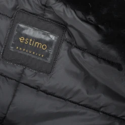 Hooded Raccoon Fur Parka With Removable Fur Trim Lining Black/blk : Roman -Luxe Style Central hooded raccoon fur parka with removable fur trim lining black blk roman p1447 6560 image