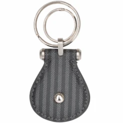 The Bridge Italian Leather Key Ring Black : 092191 51 20 NH