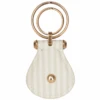 The Bridge Italian Leather Key Ring White : 092191 51 10 NH -Luxe Style Central italian leather key ring white 092191 51 10 nh p1217 5333 image