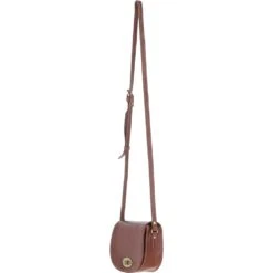 Ladies Michigan Leather Small Flapover Crossbody Bag Cognac: M-70 -Luxe Style Central ladies michigan leather small flapover crossbody bag cognac m 70 p7590 27422 image