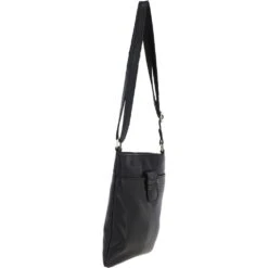 Ladies Michigan Pocket Crossbody Bag Black : M-67 -Luxe Style Central ladies michigan pocket crossbody bag black m 67 p4003 17097 image