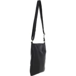 Ladies Michigan Pocket Crossbody Bag Black : M-68 -Luxe Style Central ladies michigan pocket crossbody bag black m 68 p4005 17089 image