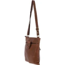 Ladies Michigan Pocket Crossbody Bag Cognac : M-67 -Luxe Style Central ladies michigan pocket crossbody bag cognac m 67 p4004 17099 image