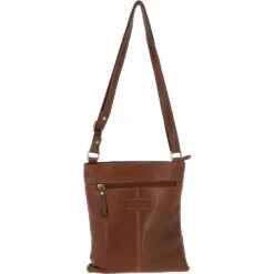 Ladies Michigan Pocket Crossbody Bag Cognac : M-67 -Luxe Style Central ladies michigan pocket crossbody bag cognac m 67 p4004 17100 image