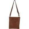 Ladies Michigan Pocket Crossbody Bag Cognac : M-68 -Luxe Style Central ladies michigan pocket crossbody bag cognac m 68 p4006 17090 image