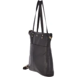 Large Leather Multi-Function Leather Bag Black - Ela 1604 -Luxe Style Central large leather multi function leather bag black ela 1604 p2524 11787 image