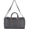 Large Leather Oily Hunter Holdall Brown : 1666