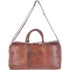 Large Leather Oily Hunter Holdall Tan : 1666 -Luxe Style Central large leather oily hunter holdall tan 1666 p2371 11048 image