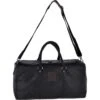 Large Leather Vintage Holdall Black/mud : F-87 -Luxe Style Central large leather vintage holdall black mud f 87 p2401 11013 image