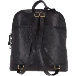 Large Vintage Leather Backpack Black – G28 -Luxe Style Central large vintage leather backpack black g28 p3628 15112 image