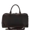 Large Vintage Leather Travel Holdall Brown: Jayden