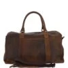 Large Vintage Leather Travel Holdall Tan: Jayden -Luxe Style Central large vintage leather travel holdall tan jayden p4213 18051 image