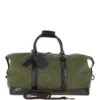 Large Vintage Leather Travel Holdall Tweed: Marcus -Luxe Style Central large vintage leather travel holdall tweed marcus p6236 22498 image