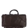 Large Waxy Leather Holdall Brown: W-76 -Luxe Style Central large waxy leather holdall brown w 76 p5510 19851 image