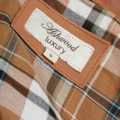 Leather Biker Jacket Tan : Soltau -Luxe Style Central leather biker jacket tan soltau p239 1081 image