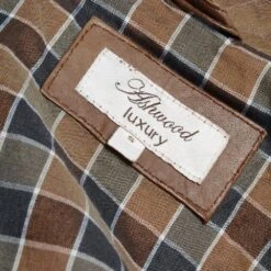 Leather Biker Jacket Timber : Soltau -Luxe Style Central leather biker jacket timber soltau p236 1066 image