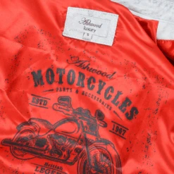 Leather Biker Jacket White : Berlin -Luxe Style Central leather biker jacket white berlin p874 3776 image