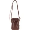 Leather Crossbody Smartphone Bag Chestnut: K-41 -Luxe Style Central leather crossbody smartphone bag chestnut k 41 p7320 26861 image