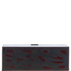 Leather Decorative Home Accessories Box Black/red: AGC-45 -Luxe Style Central leather decorative home accessories box black red agc 45 p7816 28351 image