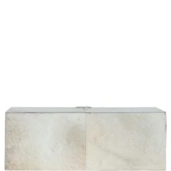 Leather Decorative Home Accessories Box Hair-on Hide Off White: AGC-60 -Luxe Style Central leather decorative home accessories box hair on hide off white agc 60 p7813 28393 image