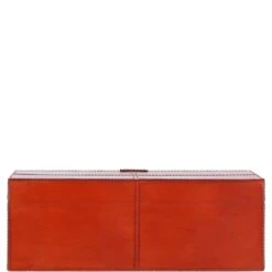 Leather Decorative Home Accessories Box Tan: AGC-34 -Luxe Style Central leather decorative home accessories box tan agc 34 p7819 28423 image